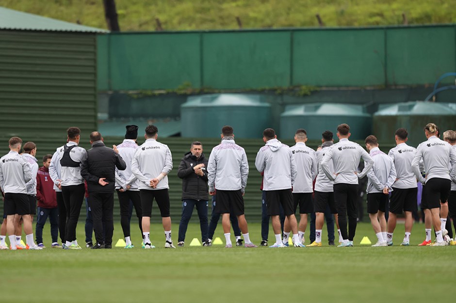 Süper Lig | Trabzonspor, Fenerbahçe maçı hazırlıklarını sürdürdü