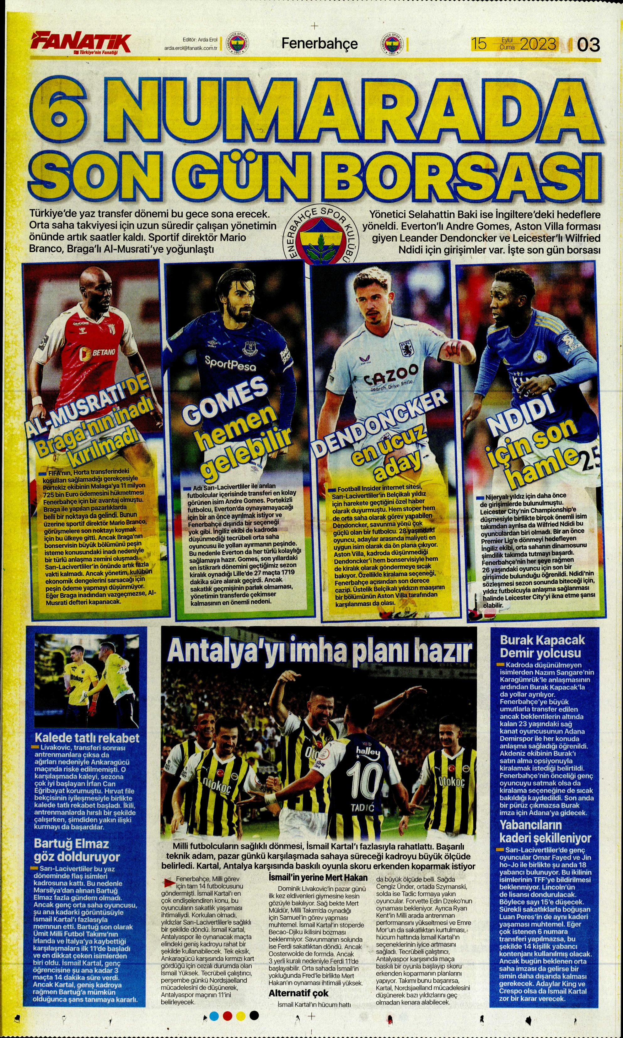 "Kartal'da Xeka seferberliği" | Sporun Manşetleri  - 5. Foto