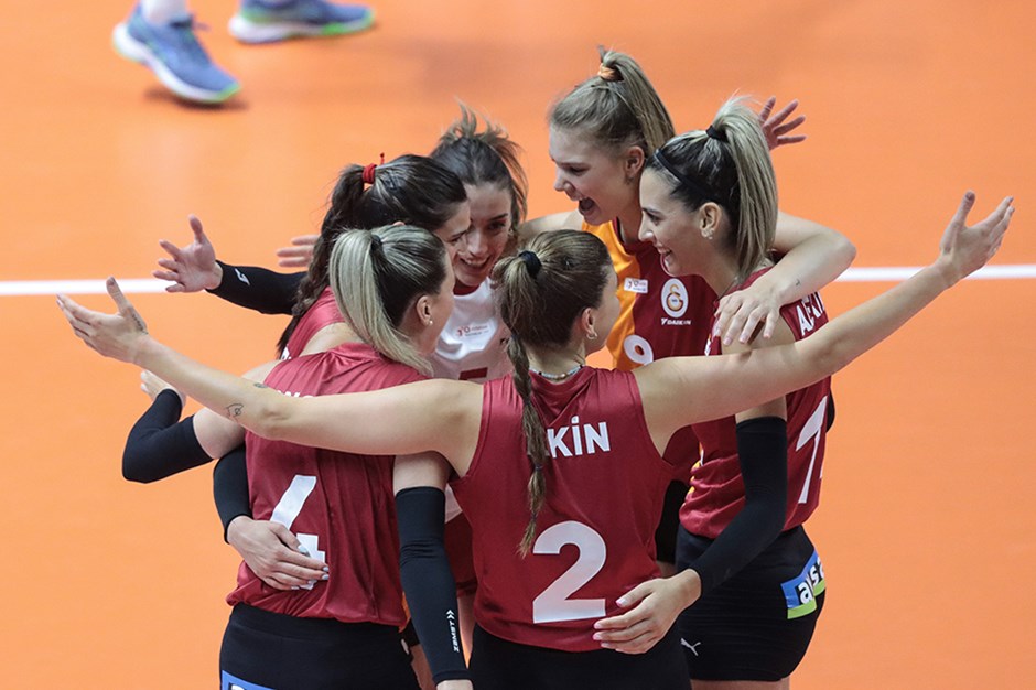 Galatasaray, Kupa Voley'de çeyrek finalde