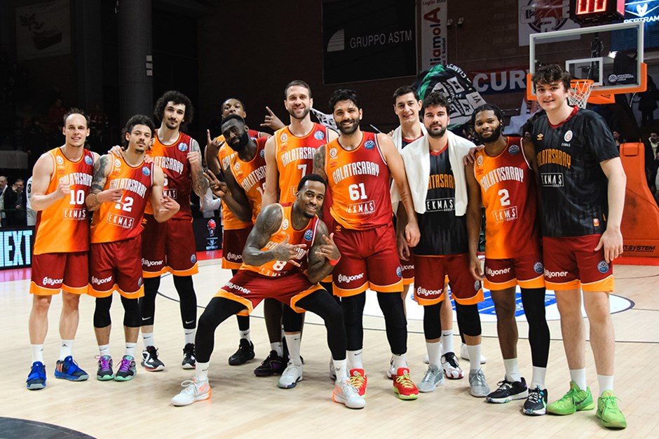 Galatasaray Ekmas play-in turunun ilk maçını kazandı