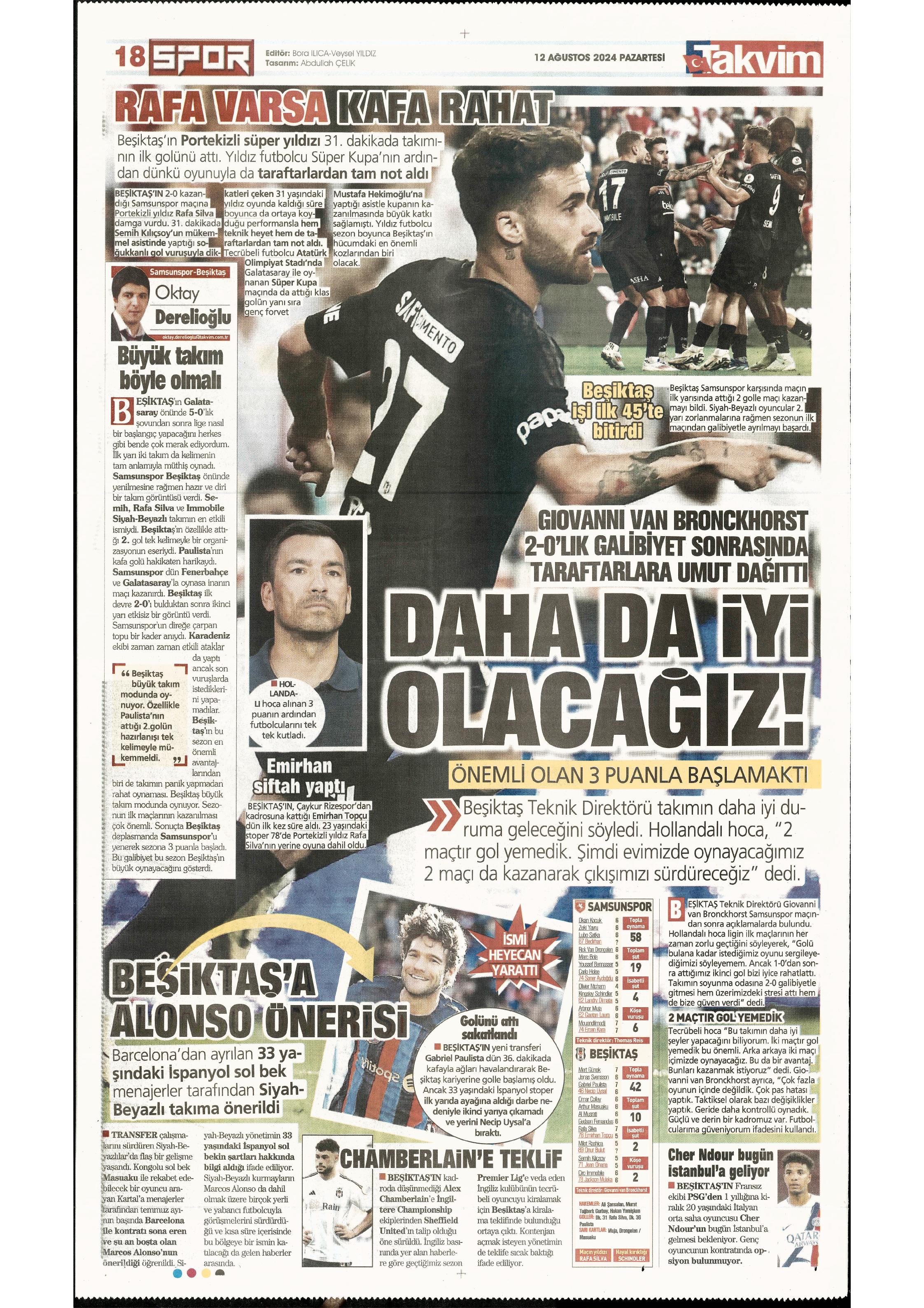 "Fenerbahçe'den 4 isim için İngiltere seferi" | Sporun manşetleri  - 35. Foto