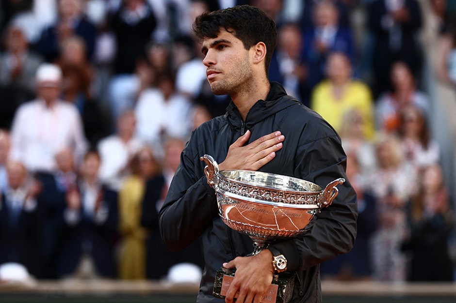 Roland Garros'ta şampiyon Carlos Alcaraz