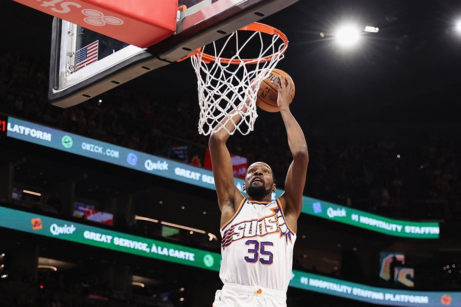 Phoenix Suns, Kevin Durant farkıyla galip geldi
