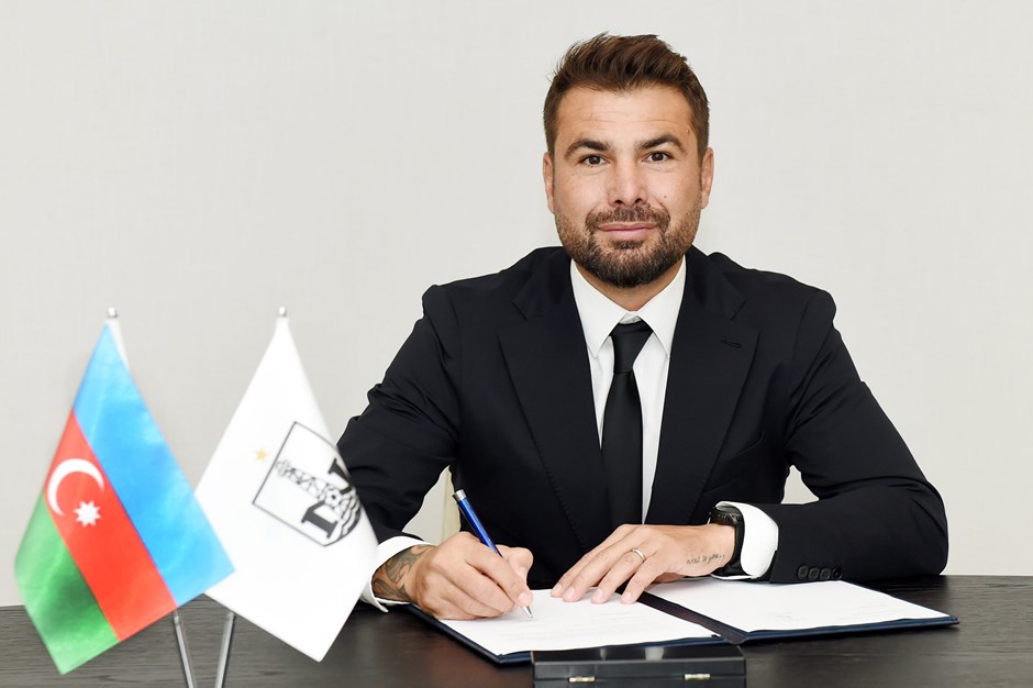 Adrian Mutu: "Beşiktaş Türkiye'nin, biz de Azerbaycan'ın büyük takımıyız"