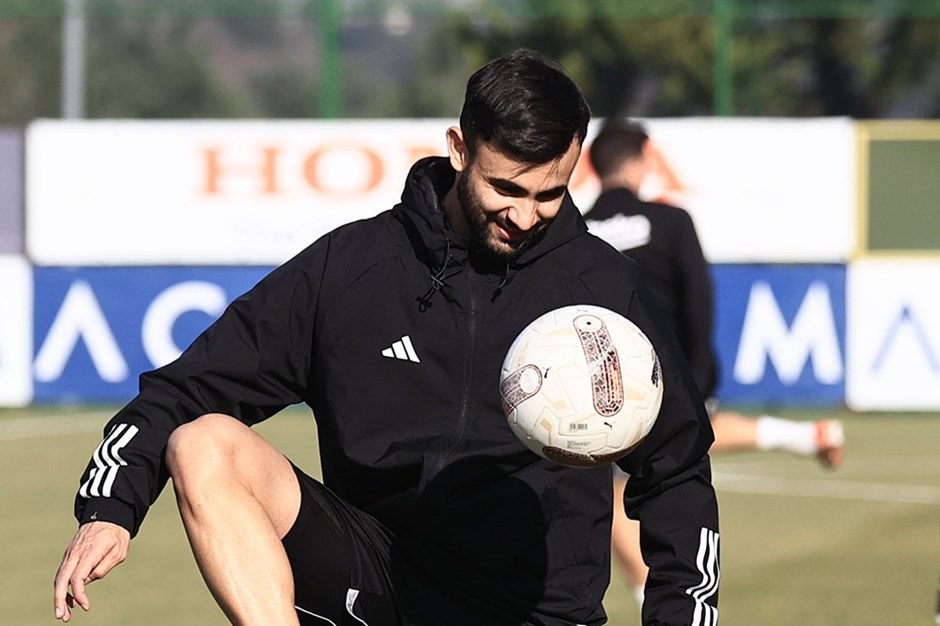 Beşiktaş’ta Rachid Ghezzal takımla birlikte çalıştı