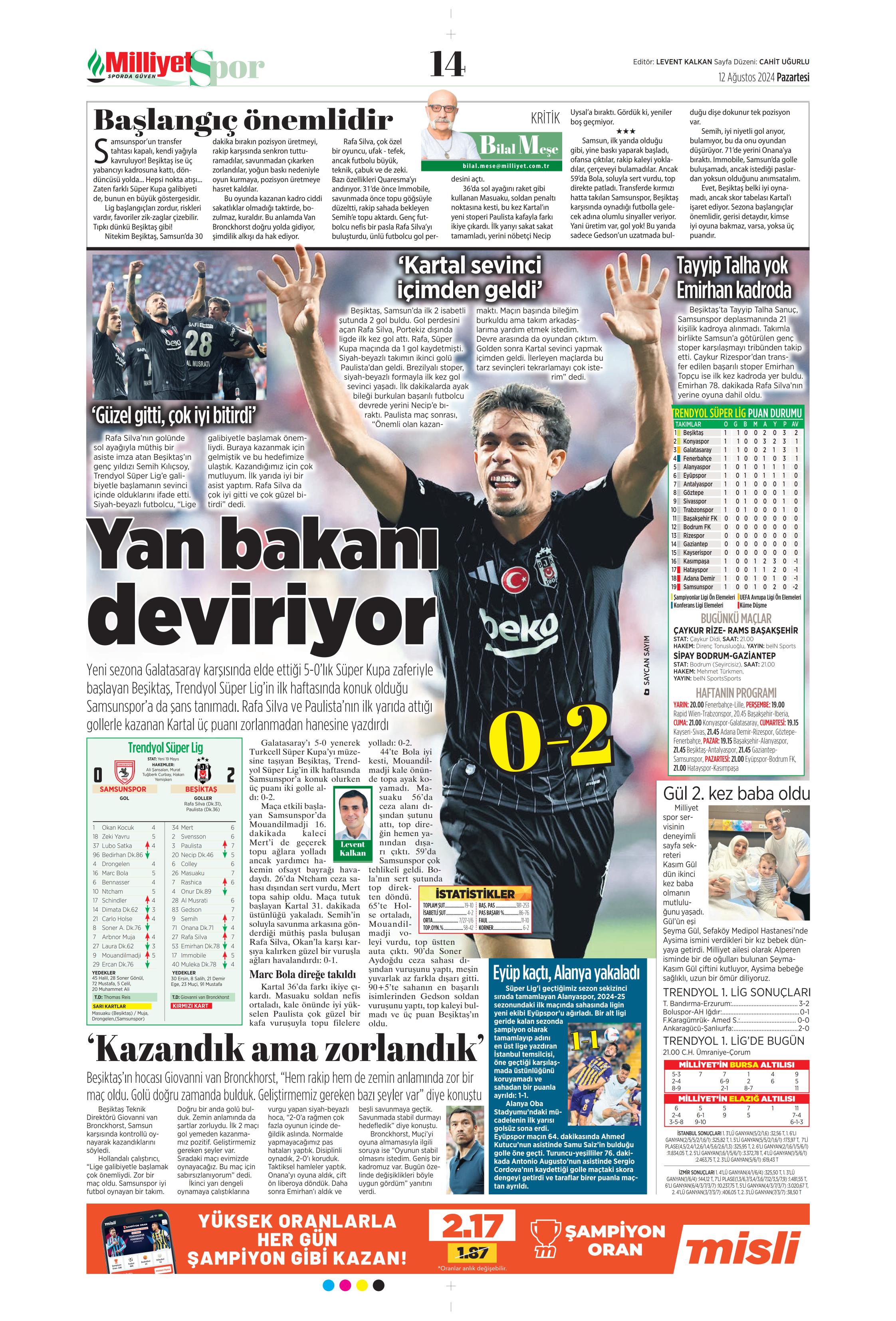 "Fenerbahçe'den 4 isim için İngiltere seferi" | Sporun manşetleri  - 23. Foto