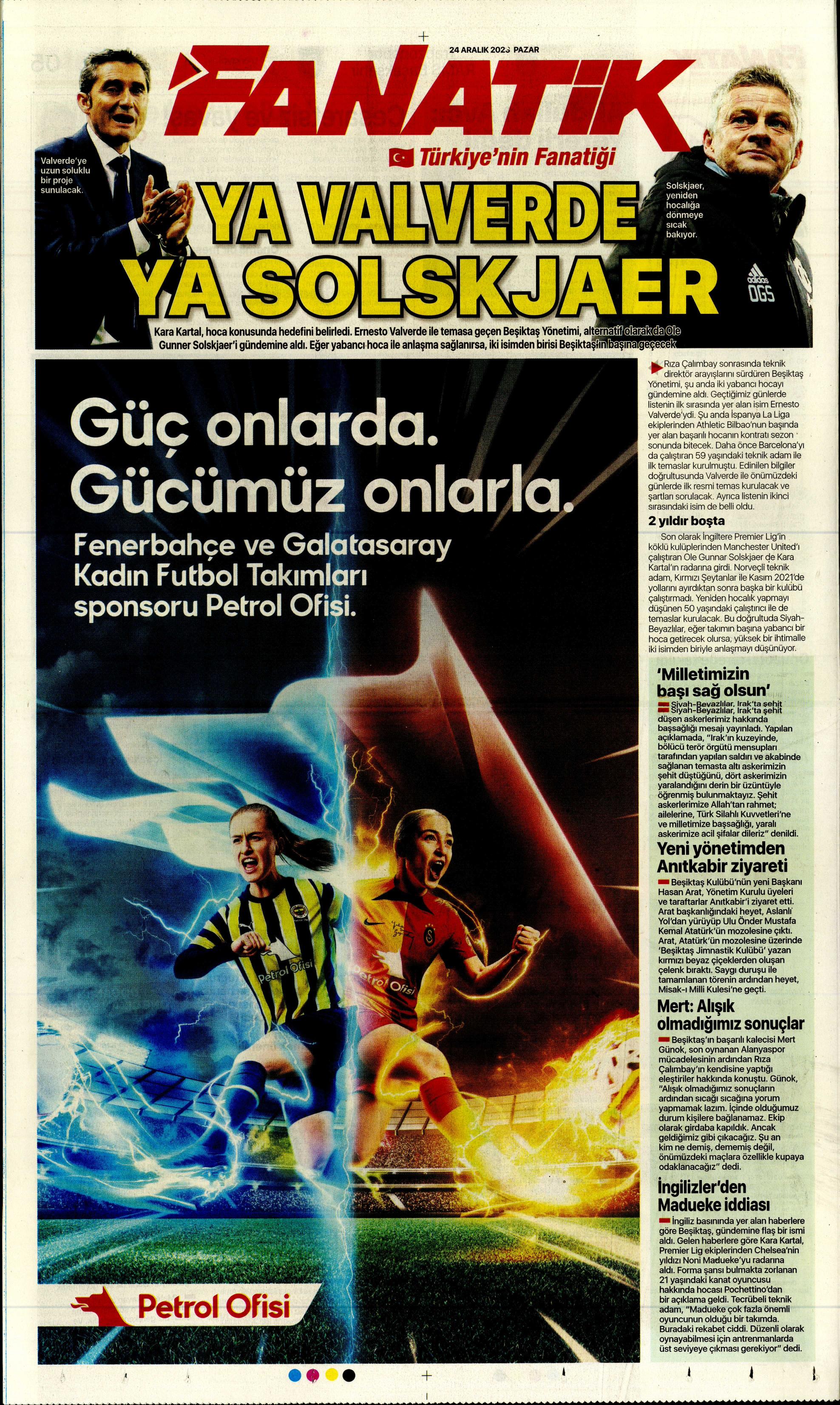 "Flick takımı görünce vazgeçti" | Sporun manşetleri (24 Aralık 2023)  - 10. Foto