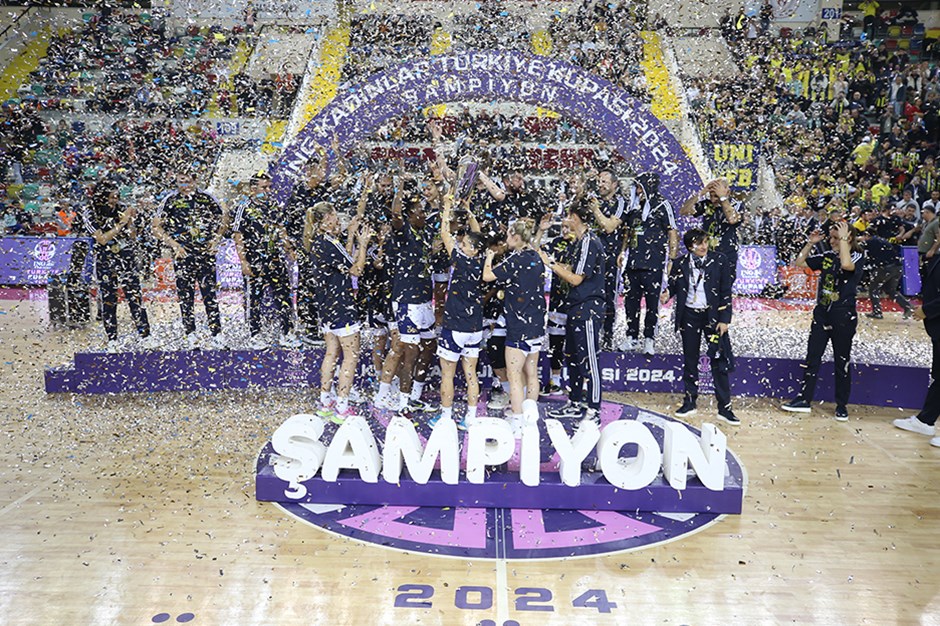 ING Kadınlar Türkiye Kupası'nda şampiyon Fenerbahçe Alagöz Holding