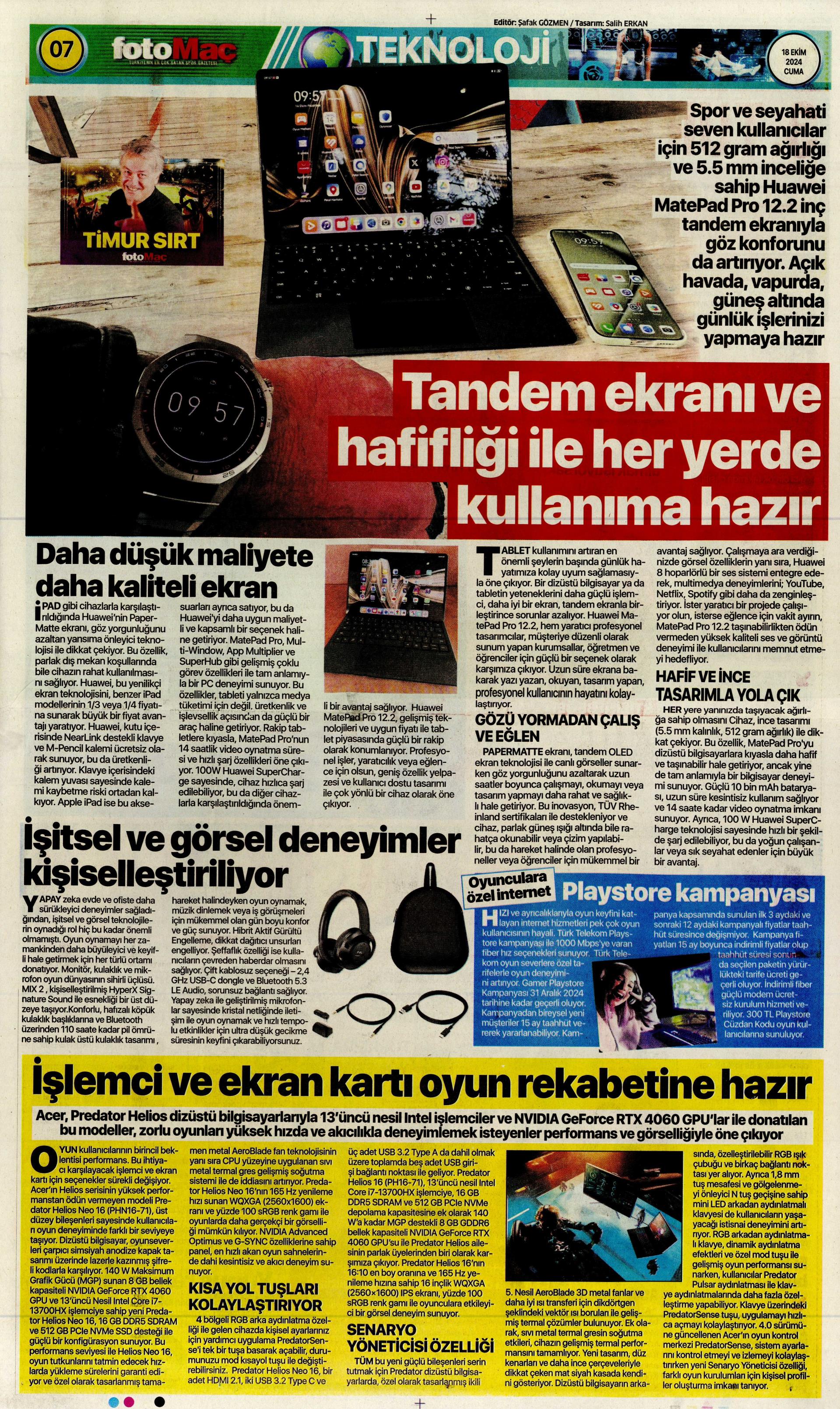 "Fenerbahçe'ye 1 milyar euroluk bomba" | Sporun manşetleri (18 Ekim 2024)  - 18. Foto