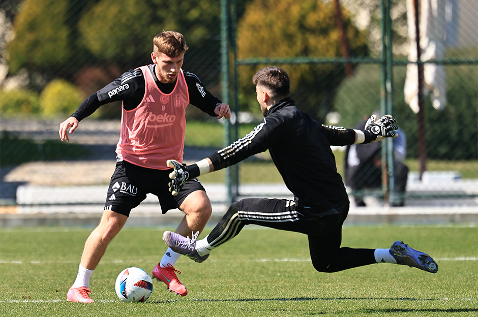 Soccer player in action
