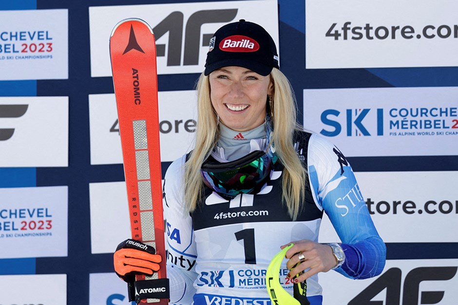 ABD'li kayakçı Mikaela Shiffrin Dünya Kupası rekorunu geliştiriyor