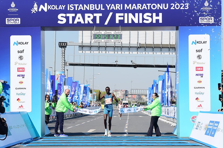 İstanbul Yarı Maratonu'nda kazananlar belli oldu