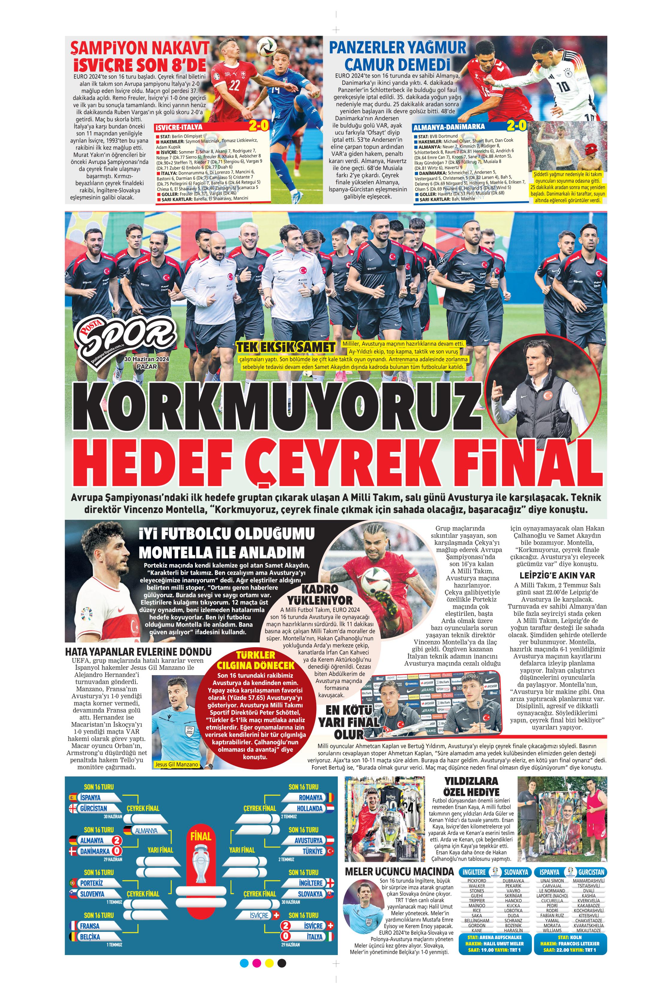 "Galatasaray'dan Goretzka seferi" | Sporun Manşetleri (30 Haziran 2024)  - 27. Foto
