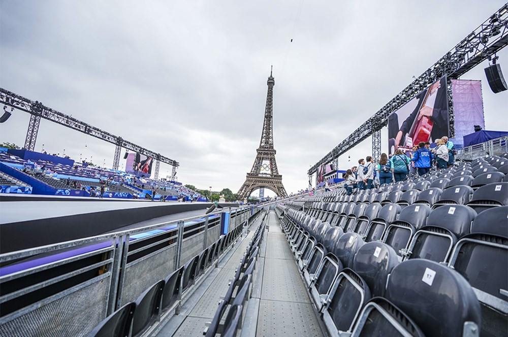 2024 Paris Olimpiyatları: Açılış töreninden kareler  - 5. Foto