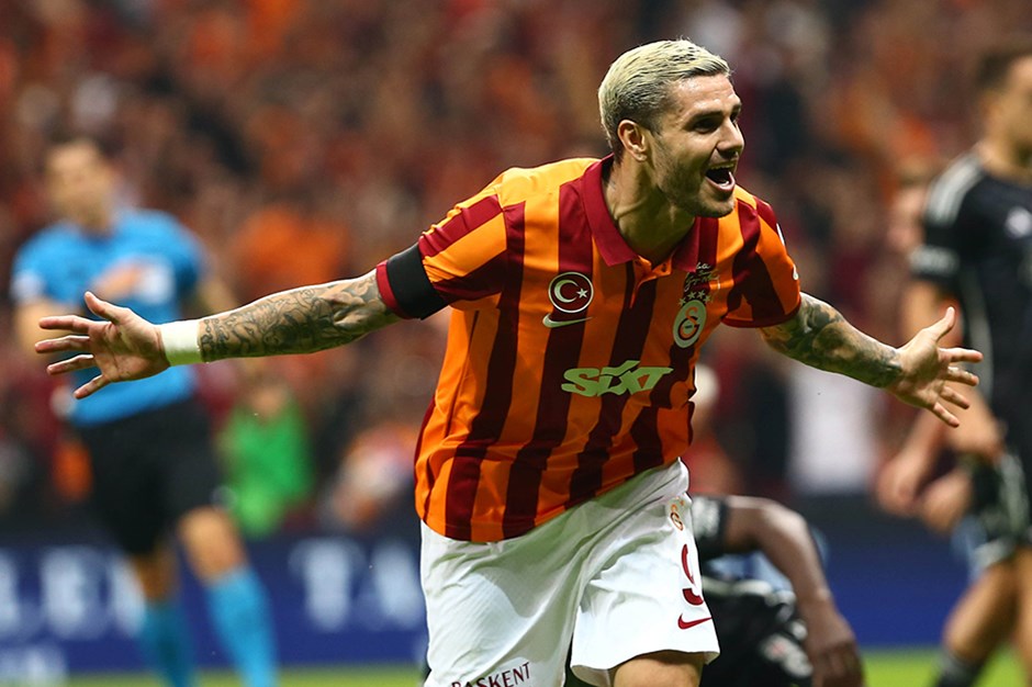 Galatasaray Beşiktaş'ı Icardi ile geçti