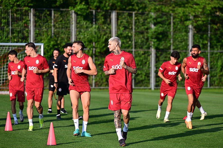 Galatasaray, Avusturya kampındaki ilk antrenmanını yaptı