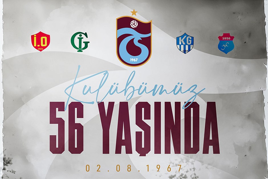 Trabzonspor'un kuruluşunun 56'ncı yıl dönümü kutlanıyor