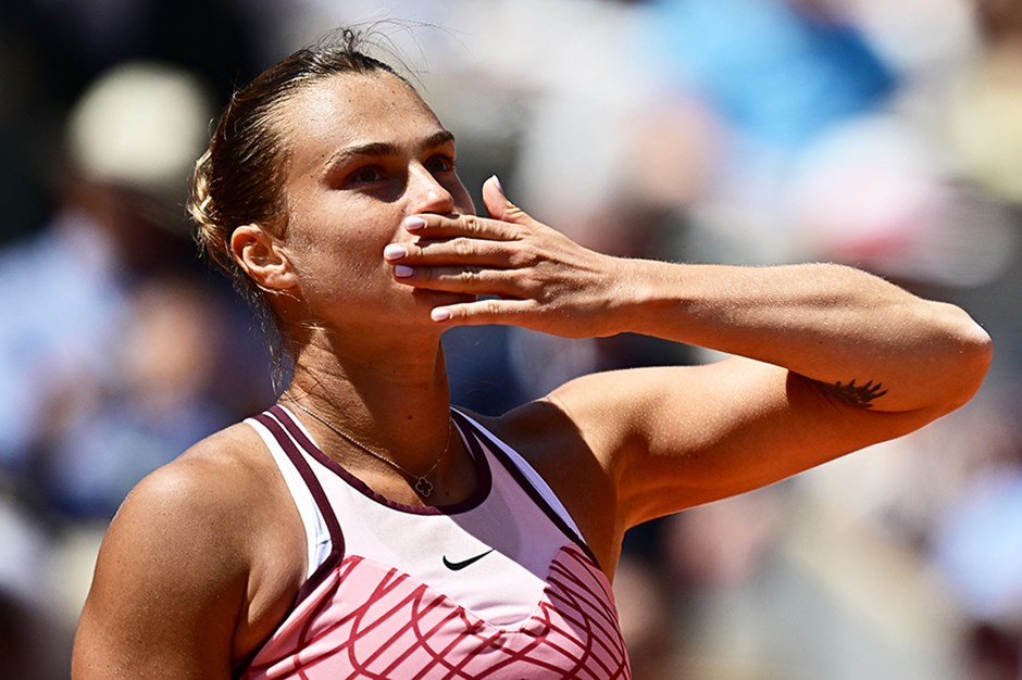 Sabalenka 1 saat 7 dakikada işi bitirdi