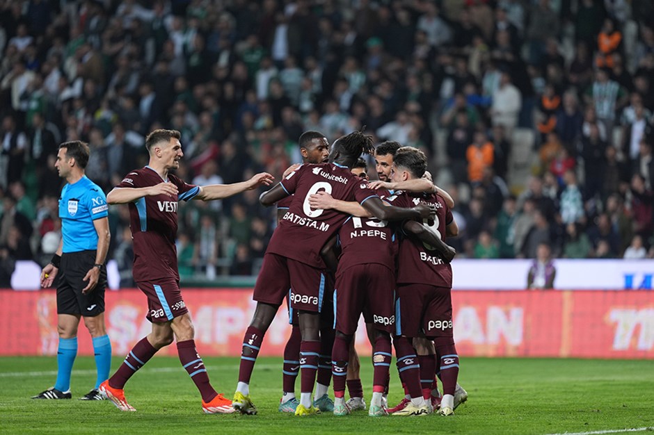 Trabzonspor, Konya deplasmanında galibiyetle dönüyor