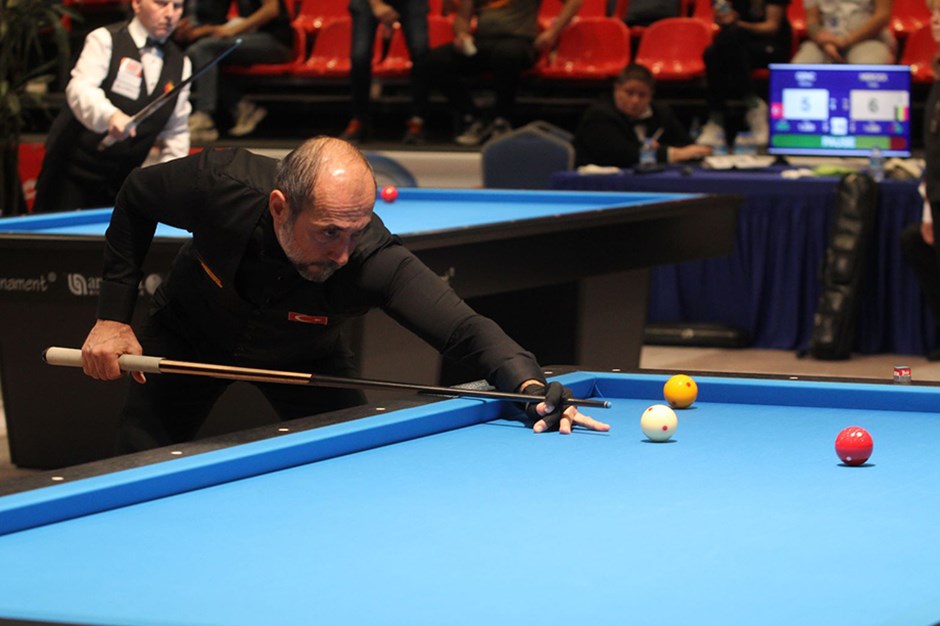 Avrupa Bilardo Şampiyonası'nda 5 milli sporcu son 16'ya kaldı 