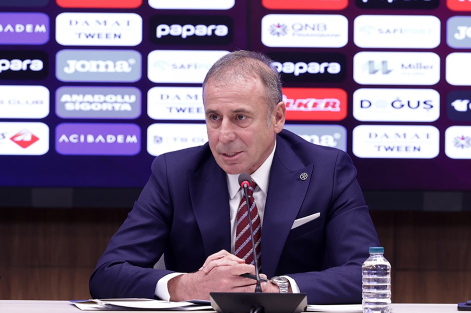 Abdullah Avcı: Trabzonspor'un da benim de hedefim bitmedi bitmeyecek