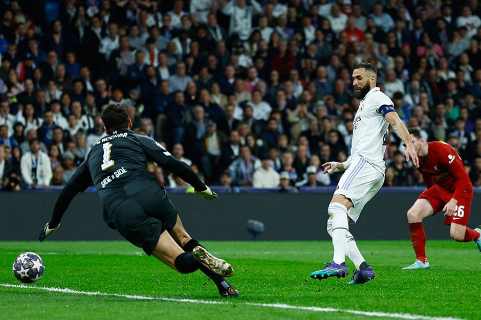 Real Madrid çeyrek finalde: Maç sonu Liverpool'a gönderme
