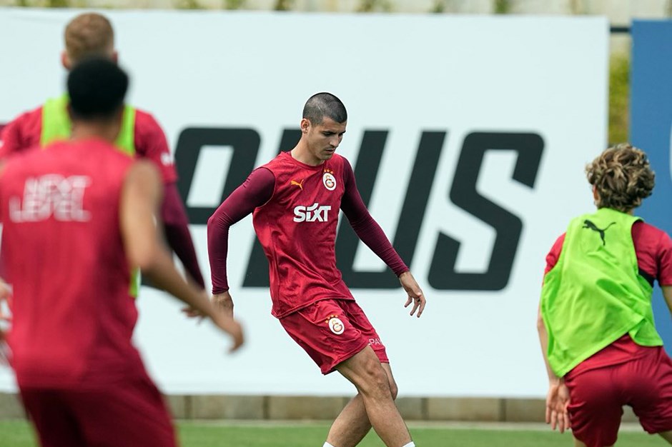 Galatasaray, dev maç öncesi hücum ve savunma çalıştı