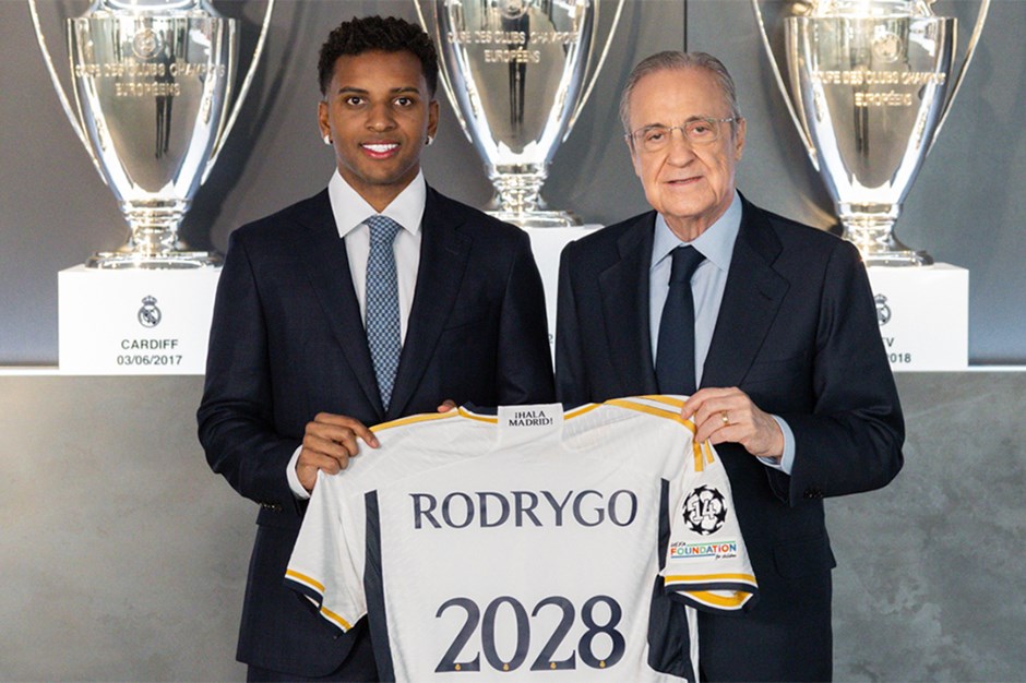 Rodrygo 5 yıllık imzayı attı