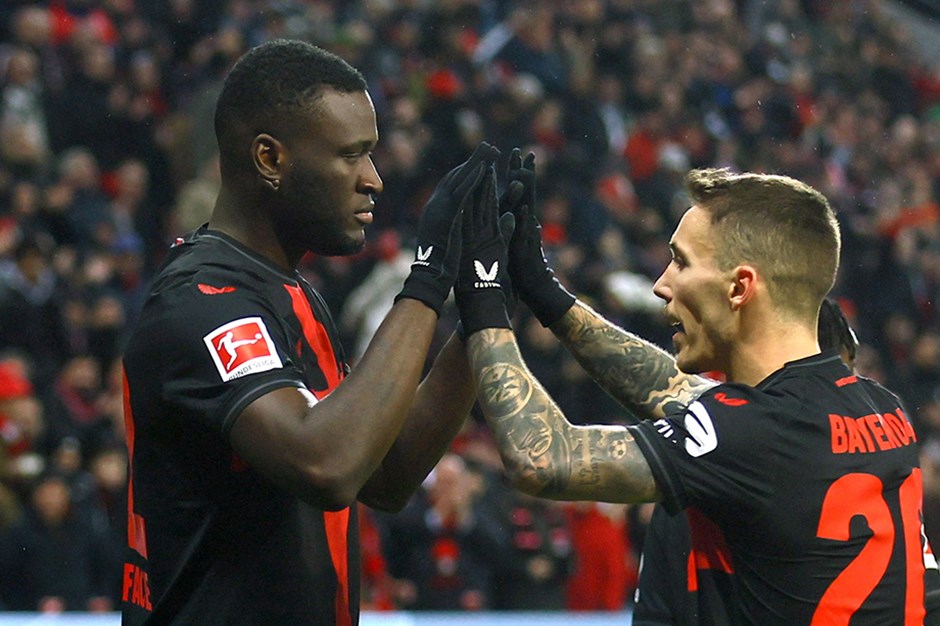 Bundesliga'da zirve hattı hata yapmadı: Lider Leverkusen'den gövde gösterisi