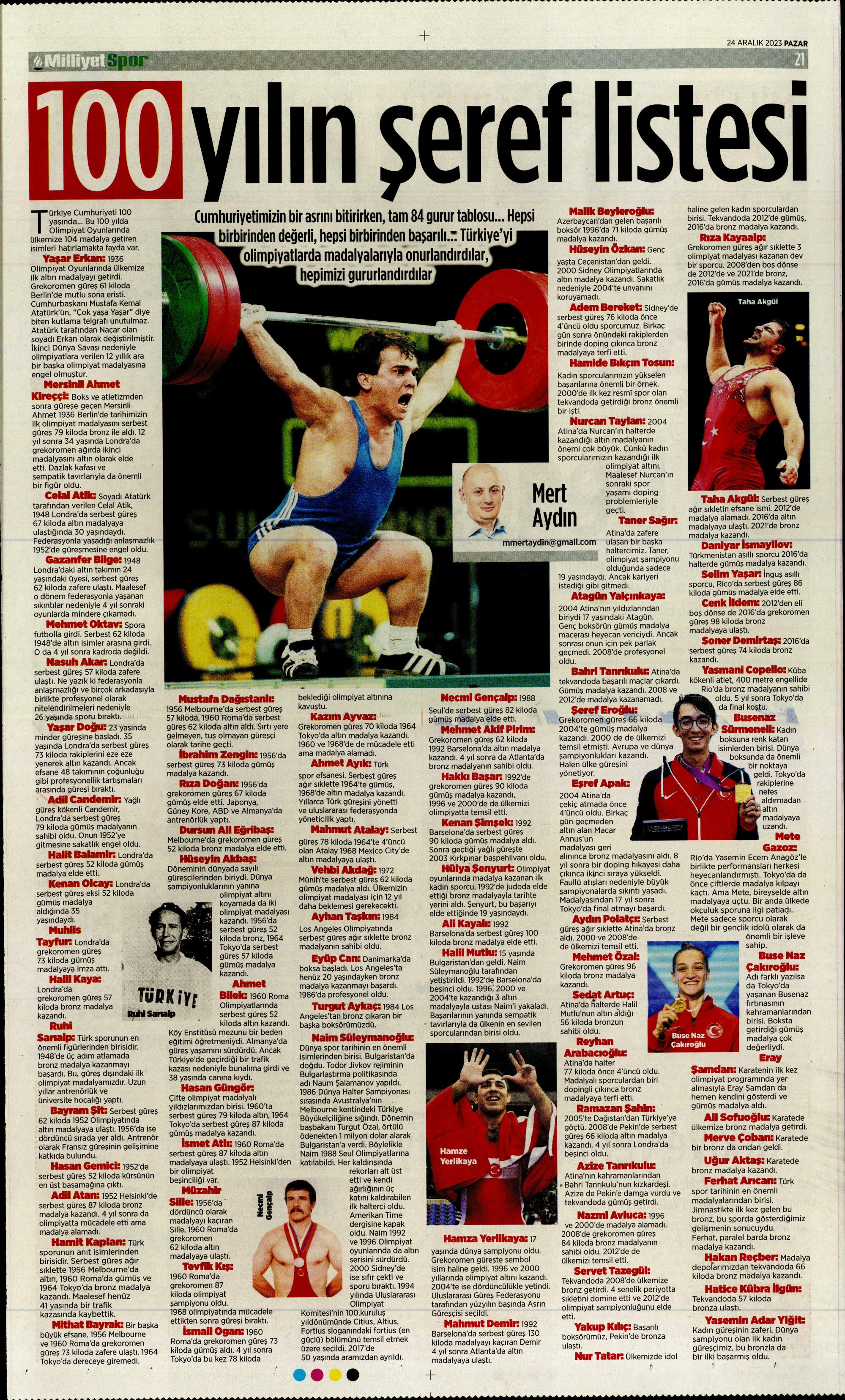 "Flick takımı görünce vazgeçti" | Sporun manşetleri (24 Aralık 2023)  - 25. Foto