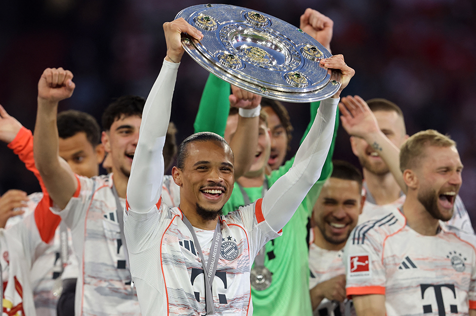 Leroy Sané in Bayern Munich Kit