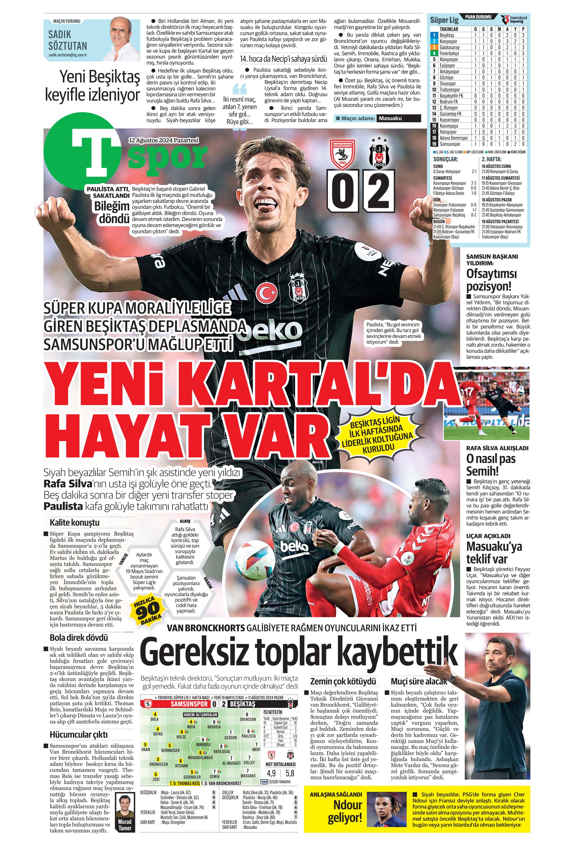 "Fenerbahçe'den 4 isim için İngiltere seferi" | Sporun manşetleri  - 39. Foto