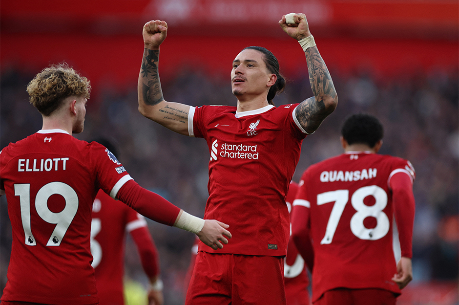 Premier Lig'de seyirci rekoru: Liverpool'dan 3 gollü galibiyet