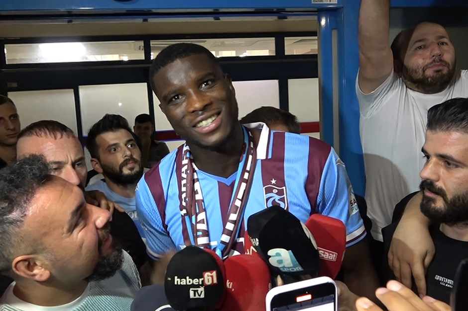 Trabzonspor'un yeni transferi Paul Onuachu şehre geldi- Son Dakika Spor Haberleri | NTVSpor