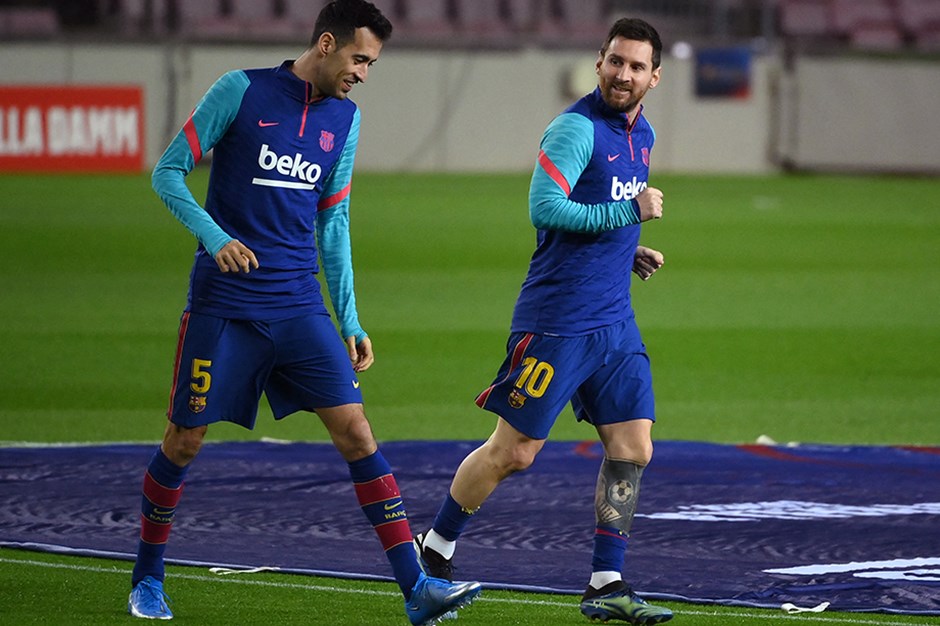 Sergio Busquets'in ayrılığındaki Lionel Messi detayı