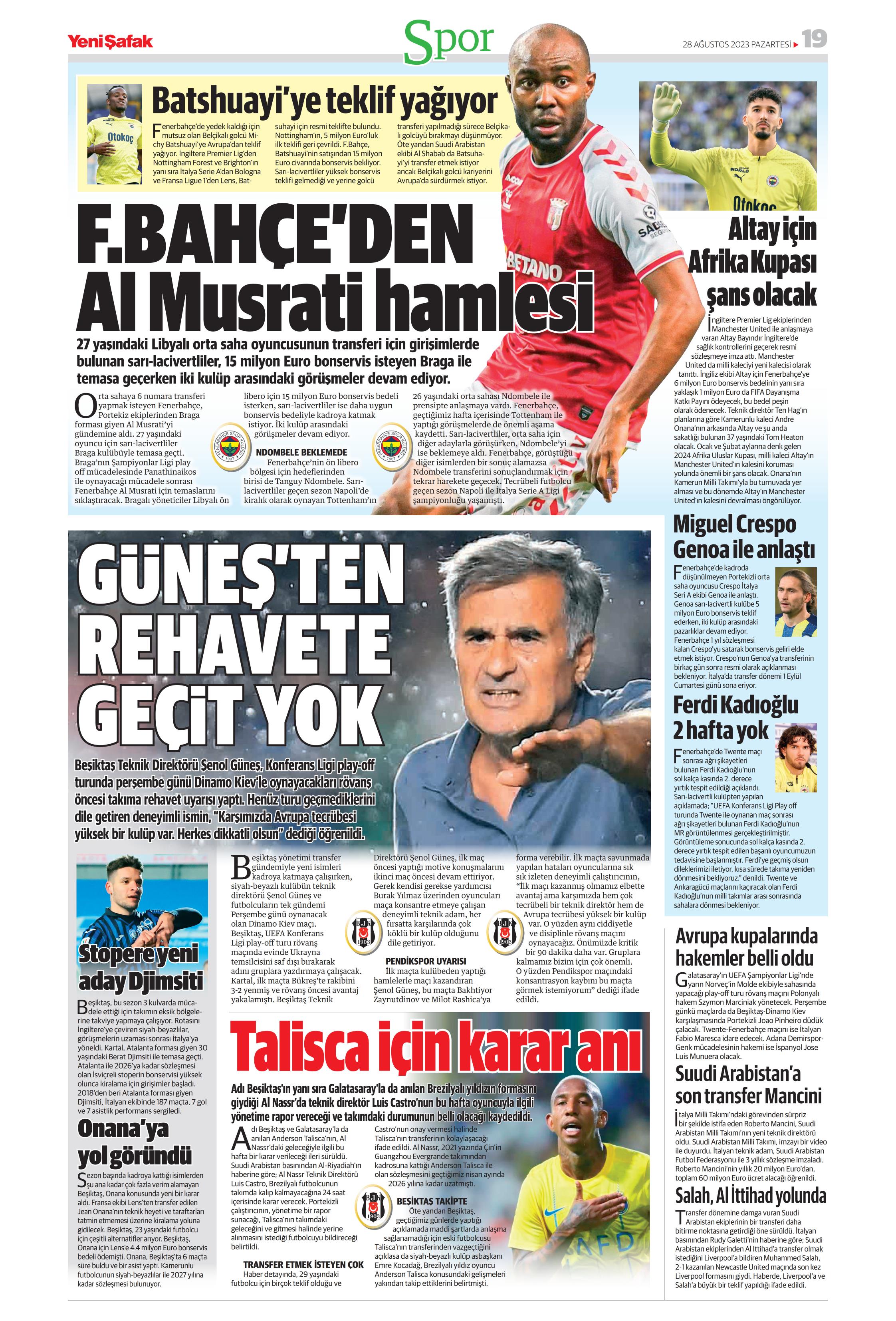 "Ramos'ta sona doğru" | Sporun Manşetleri  - 35. Foto