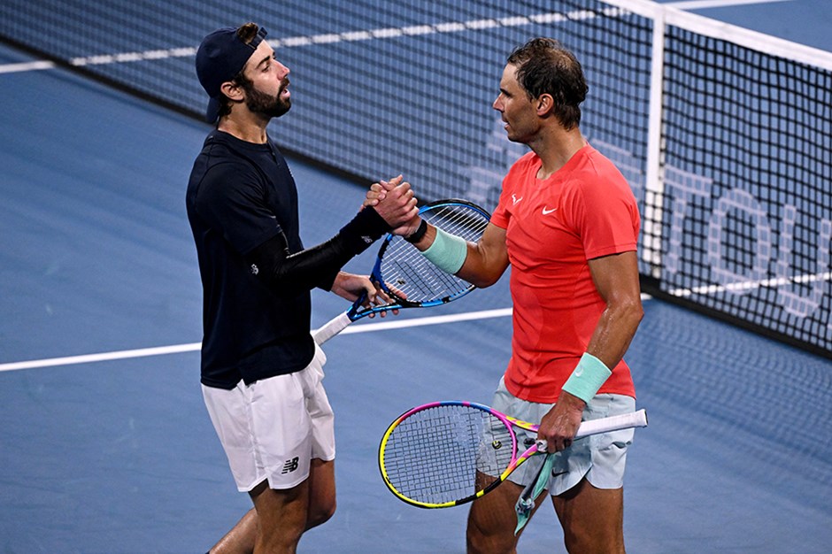 Rafael Nadal, Brisbane'e çeyrek finalde veda etti