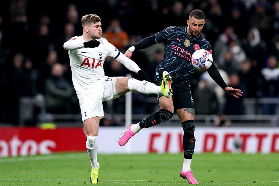 Man City, Tottenham'ı tek golle yıktı, son 16'ya kaldı