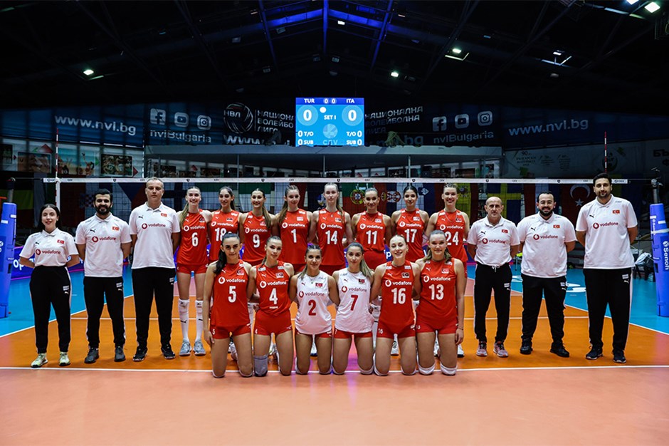 Türkiye U20 Kadın Voleybol Takımı Avrupa Şampiyonu