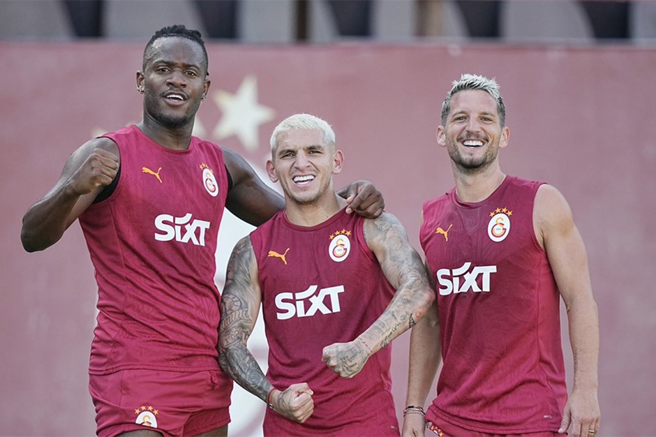 Galatasaray'da yeni sezon hazırlıkları sürüyor