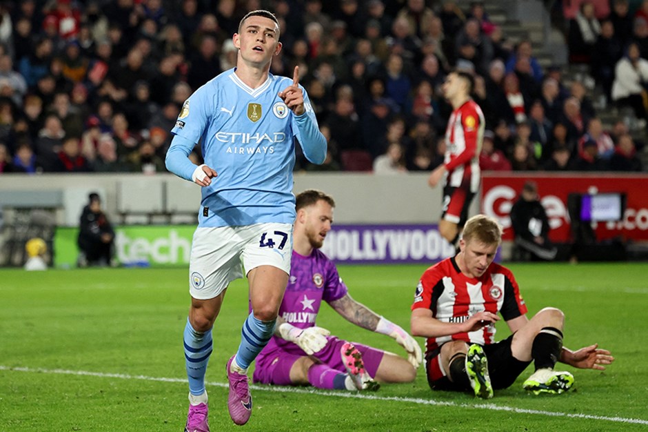 Gizli lider Manchester City, Foden'ın hat-trick performansıyla kazandı