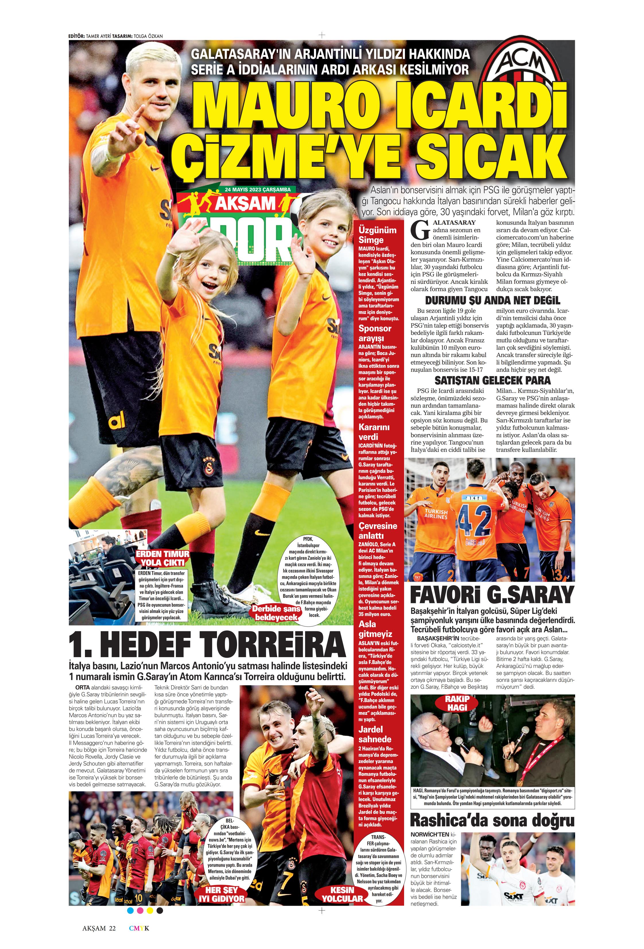 "Aslan'da taarruz başladı" | Sporun Manşetleri  - 2. Foto