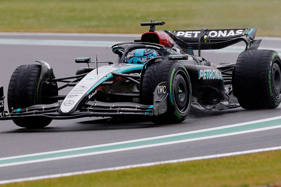 Britanya Grand Prix'sinde pole pozisyonu Russell'ın