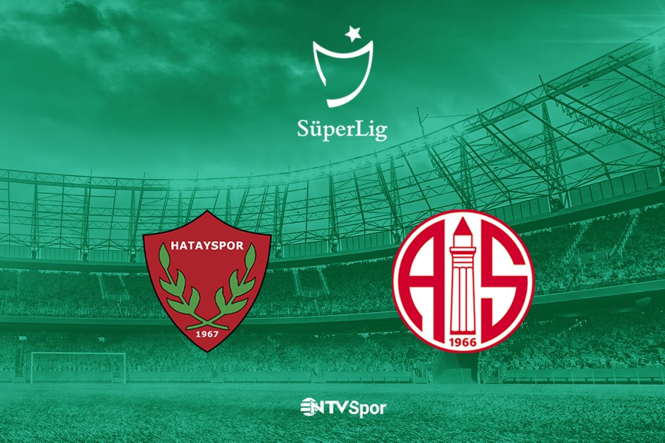 Hatayspor - Antalyaspor (Canlı anlatım)