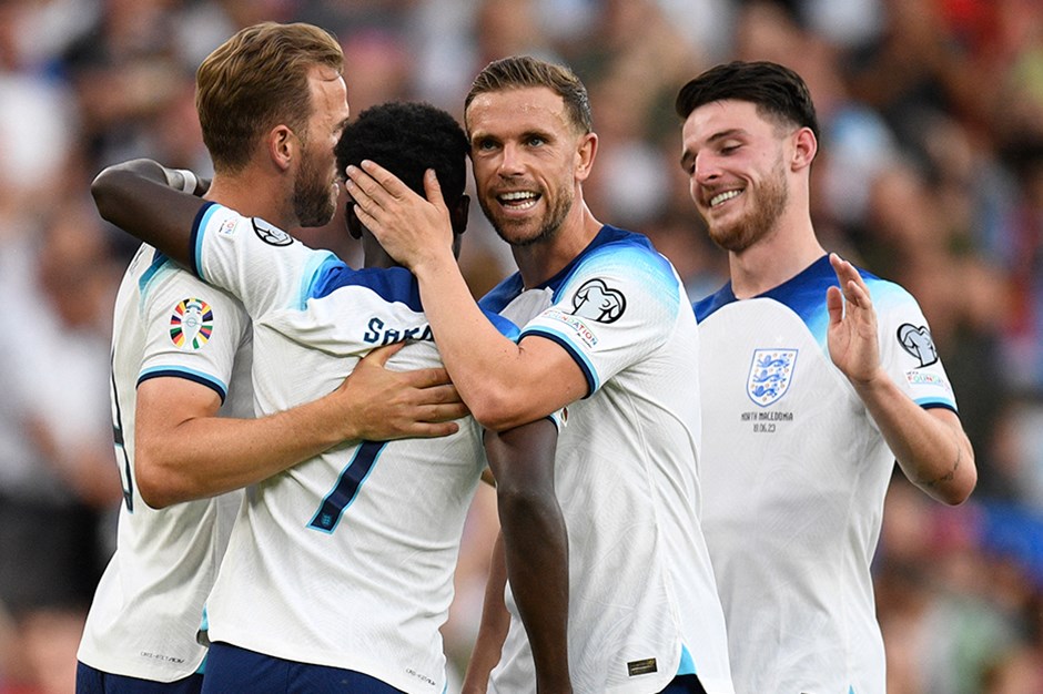 İngiltere'den 7 gollü galibiyet; EURO 2024 Elemeleri'nde gecenin sonuçları