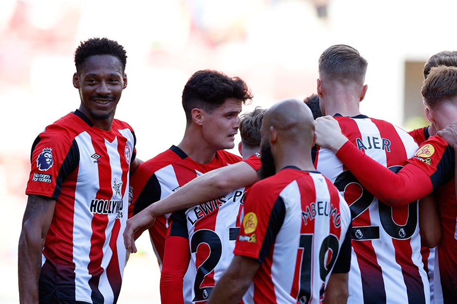 Brentford'un serisi devam ediyor: Premier Lig'de gol yağmuru