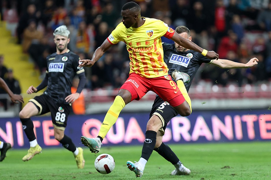 Kayserispor, tek golle galibiyeti aldı