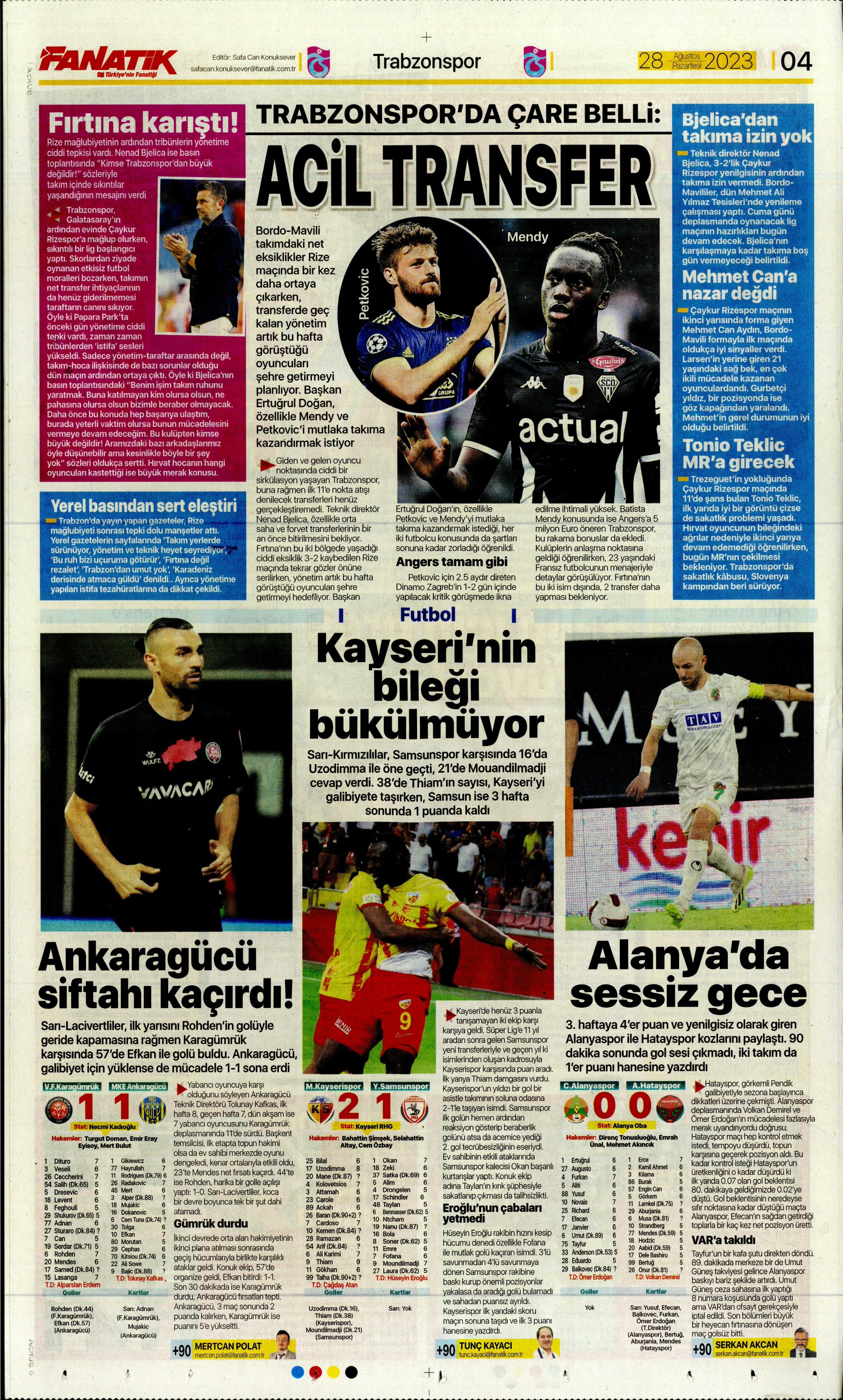 "Ramos'ta sona doğru" | Sporun Manşetleri  - 7. Foto