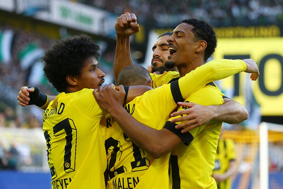 7 gollü maç: Borussia Dortmund zirve takibini sürdürdü