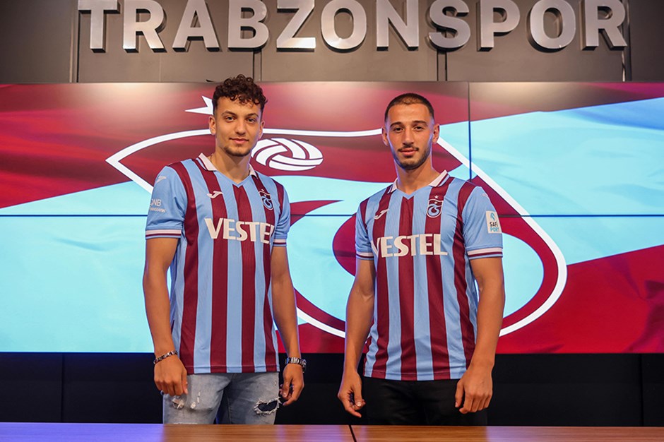 Trabzonspor'da iç transferde iki imza